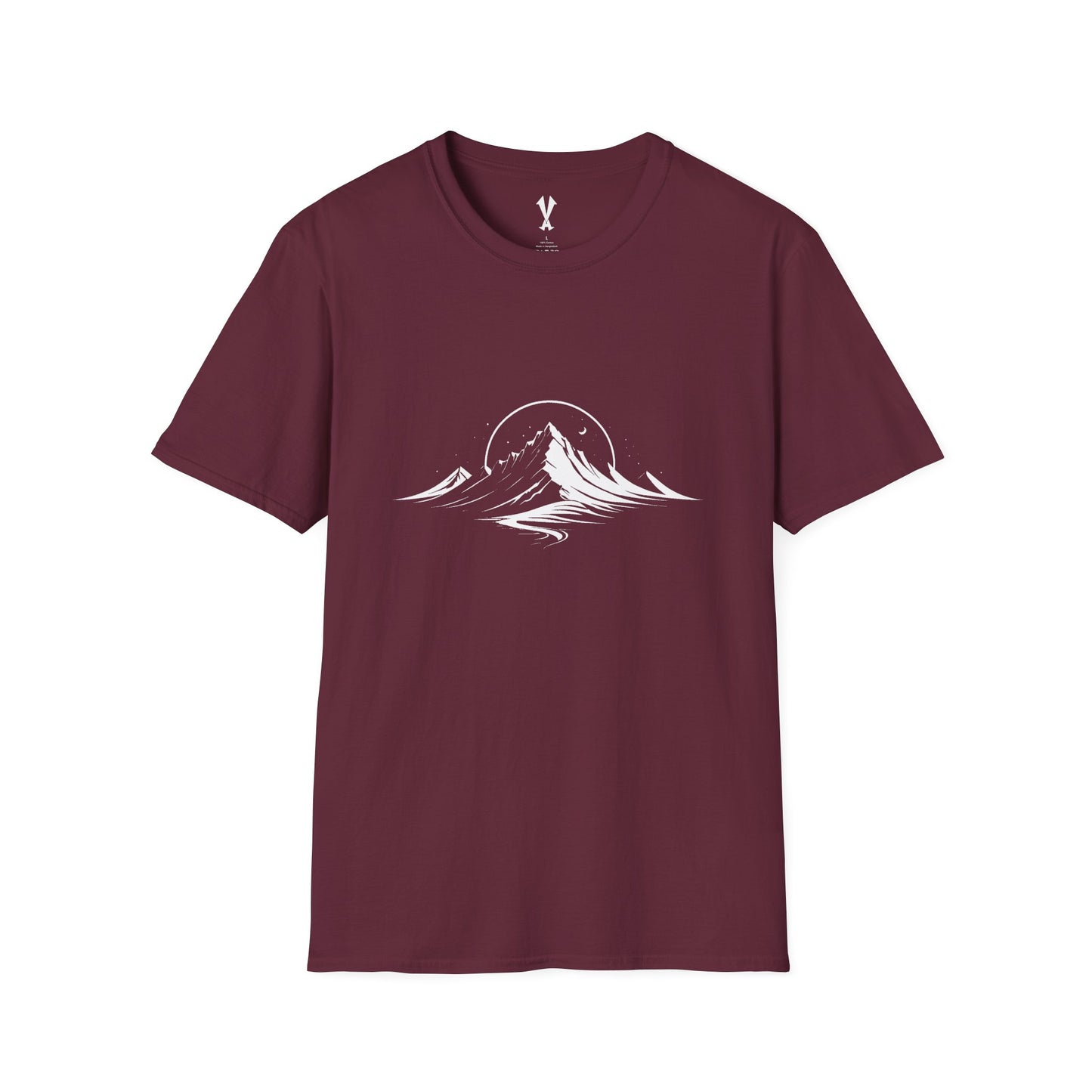 Mountain White Unisex T-Shirt
