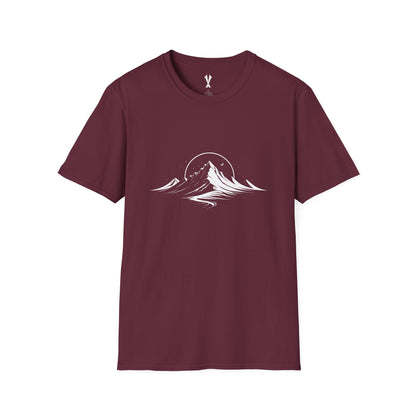 Mountain White Unisex T-Shirt