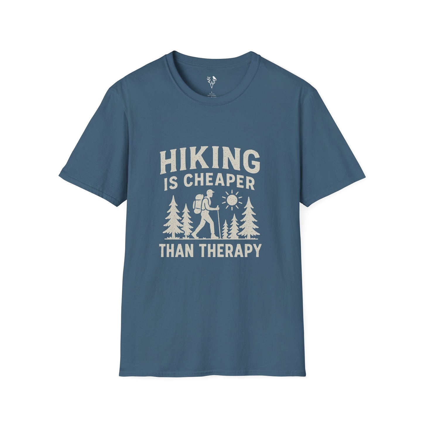 Hiking is Cheaper Than Therapy T-Shirt