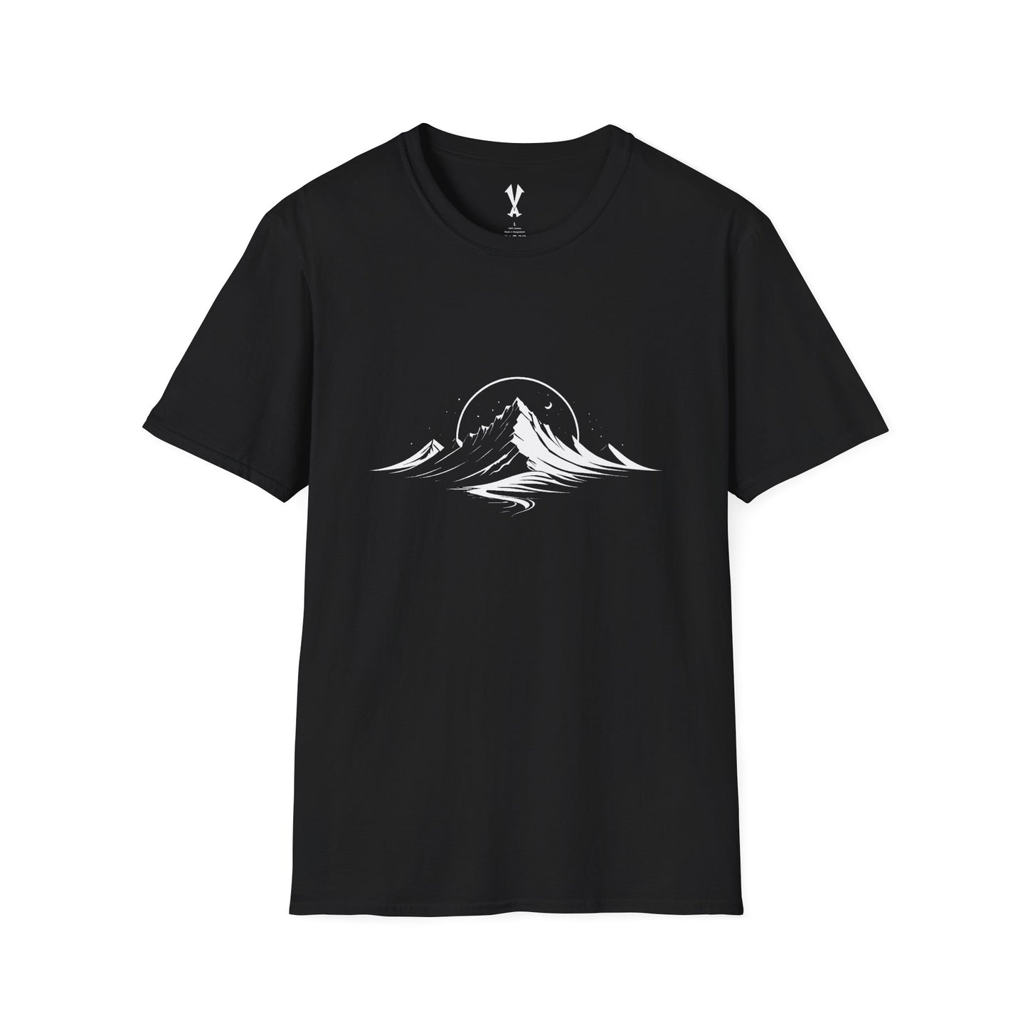 Mountain White Unisex T-Shirt