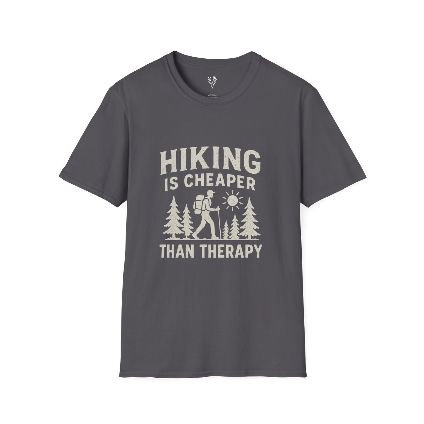 Hiking is Cheaper Than Therapy T-Shirt