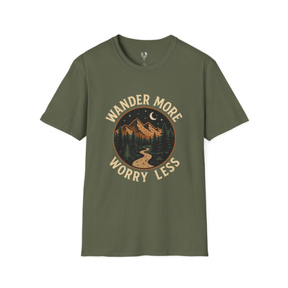 Wander More Worry Less T-Shirt