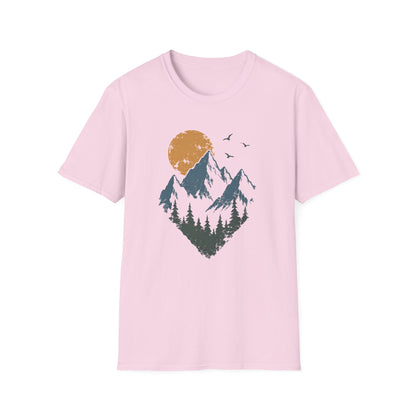 Blue Shadow Mountains T-Shirt