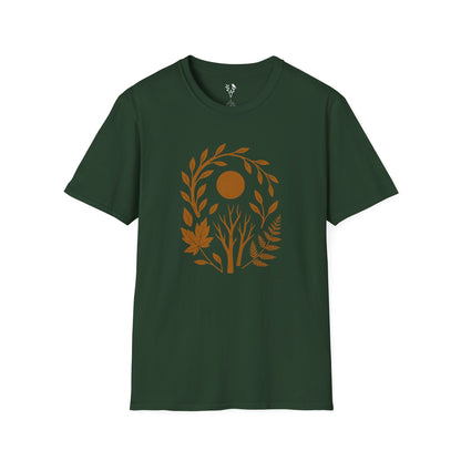 Orange Flora T-Shirt