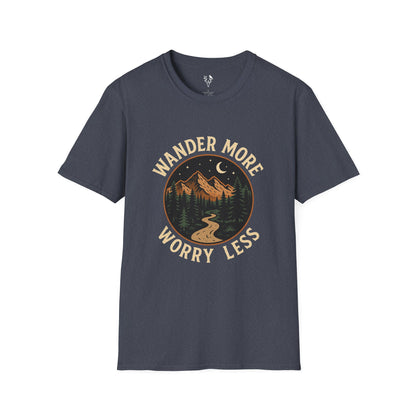 Wander More Worry Less T-Shirt