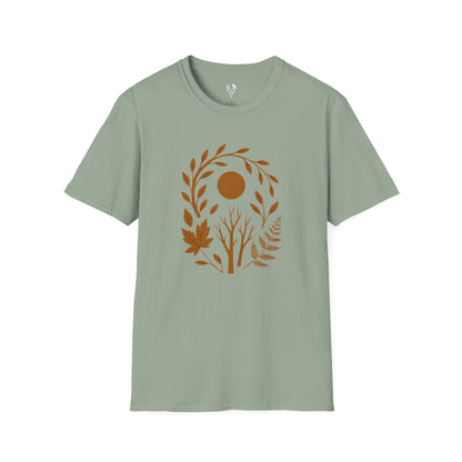 Orange Flora T-Shirt