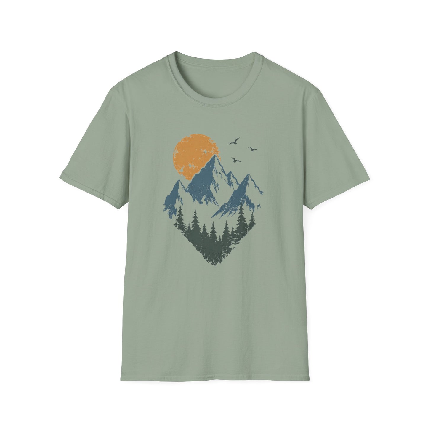 Blue Shadow Mountains T-Shirt
