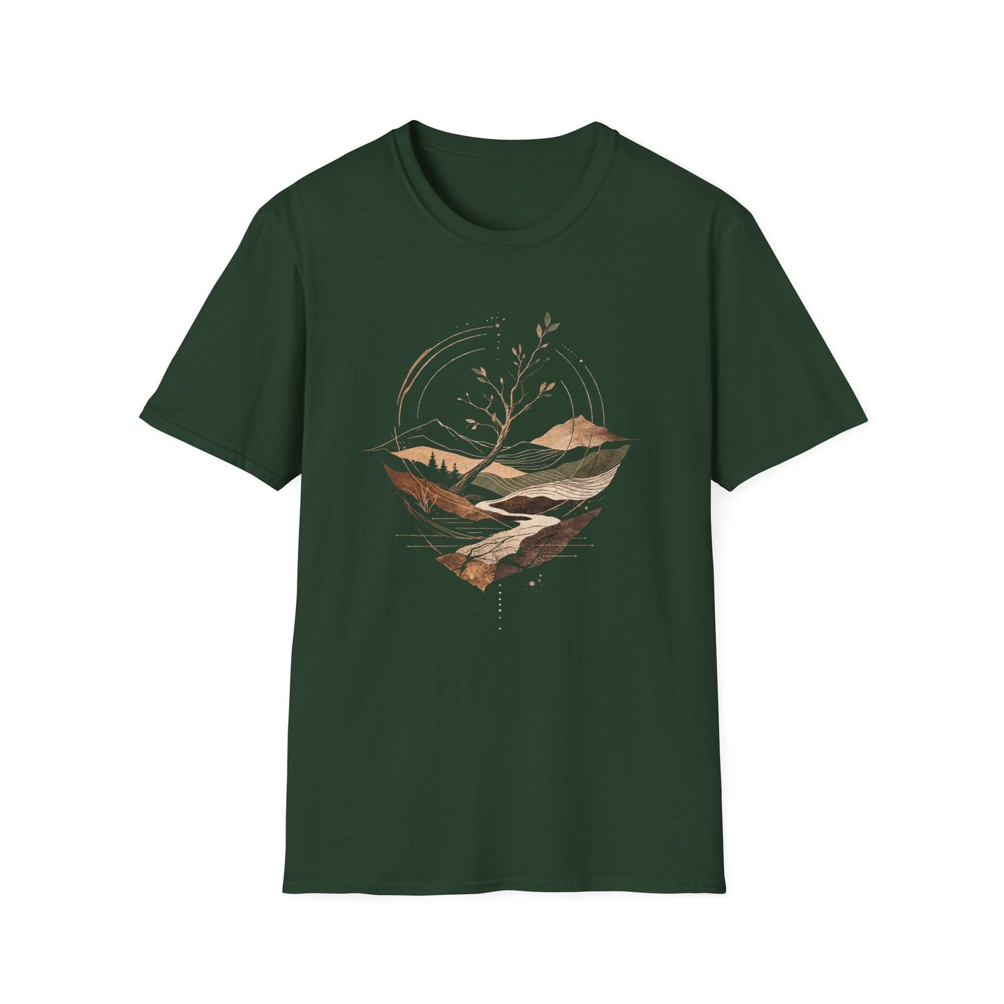 Abstract Twist T-Shirt