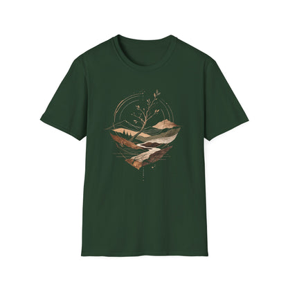 Abstract Twist T-Shirt