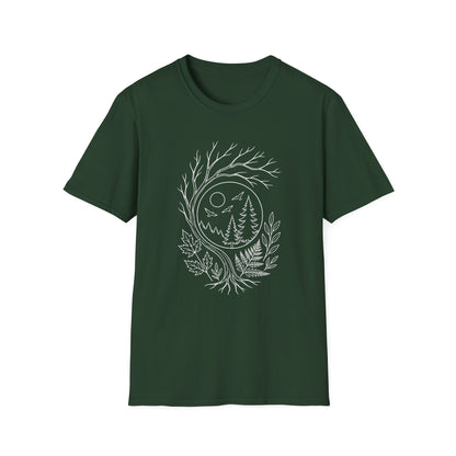 Natural Line-art T-Shirt