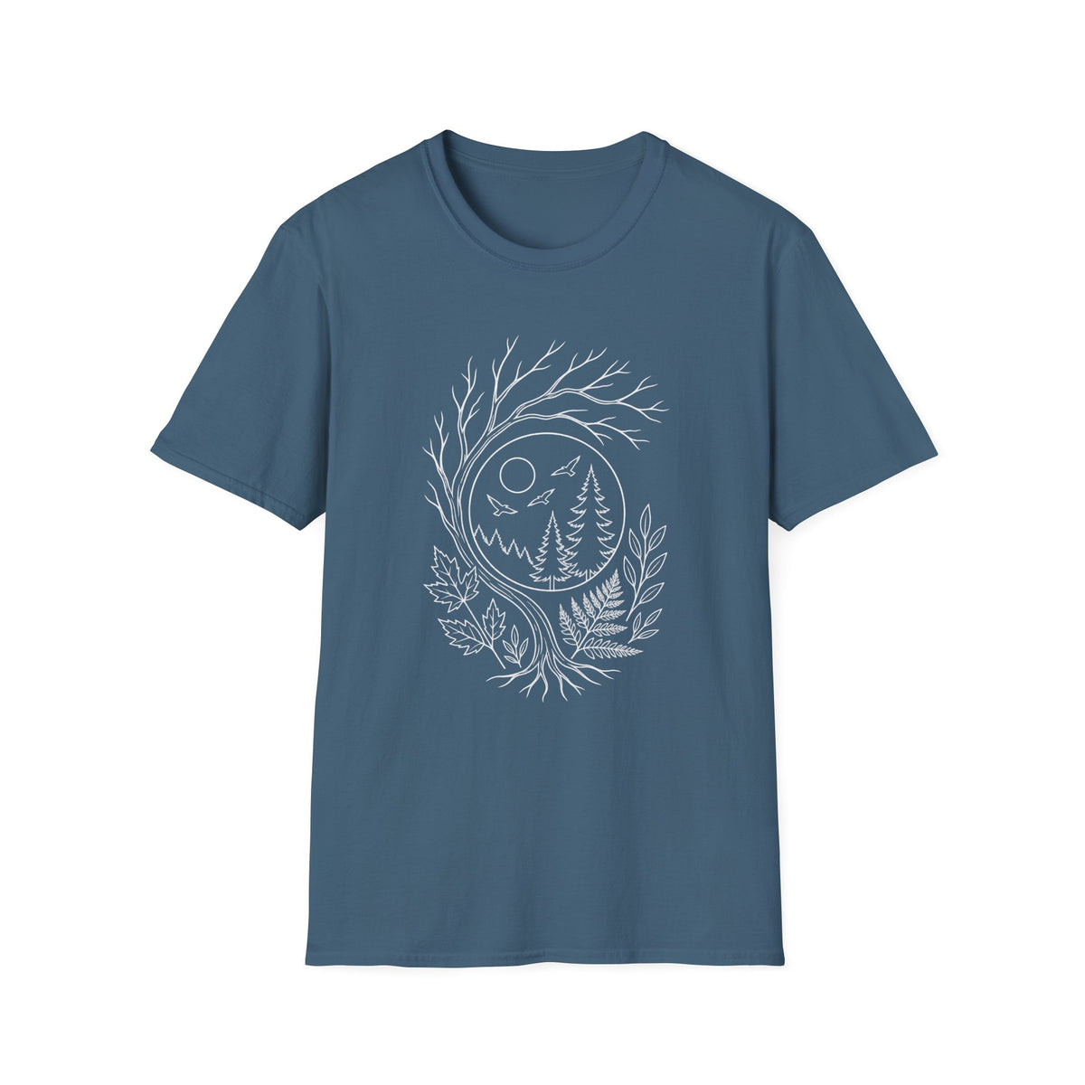 Natural Line-art T-Shirt