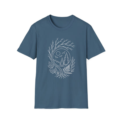 Natural Line-art T-Shirt