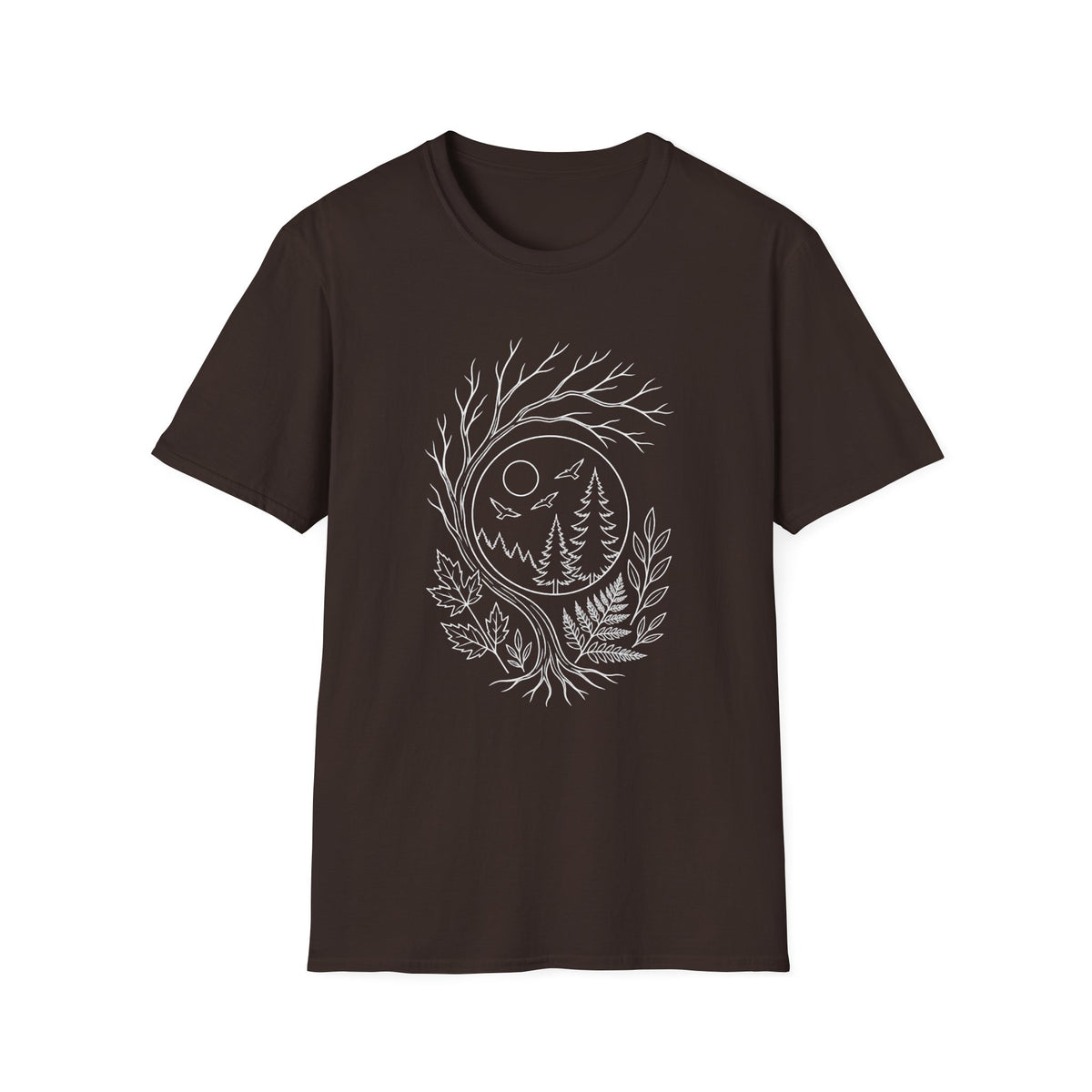 Natural Line-art T-Shirt