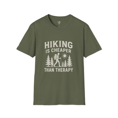 Hiking is Cheaper Than Therapy T-Shirt