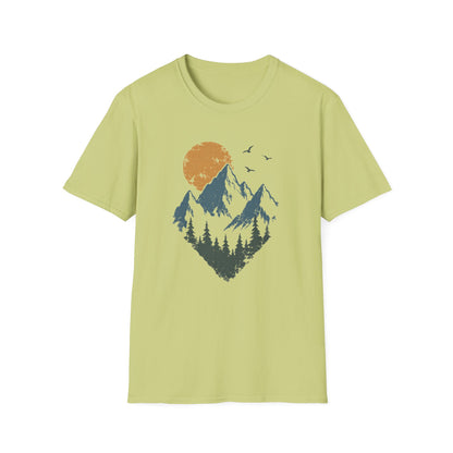 Blue Shadow Mountains T-Shirt