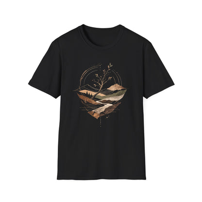 Abstract Twist T-Shirt