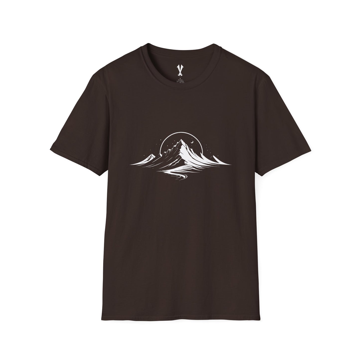 Mountain White Unisex T-Shirt