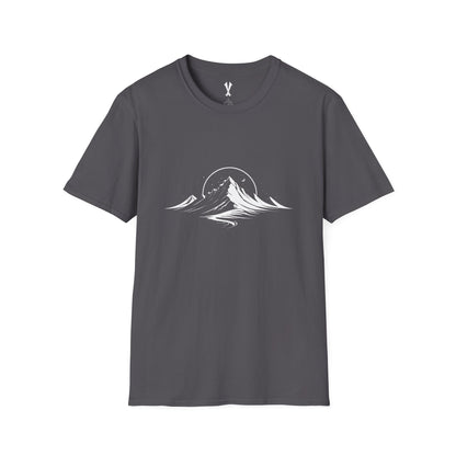 Mountain White Unisex T-Shirt