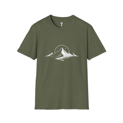 Mountain White Unisex T-Shirt