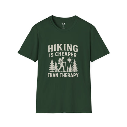 Hiking is Cheaper Than Therapy T-Shirt
