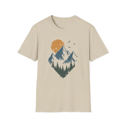 Blue Shadow Mountains T-Shirt