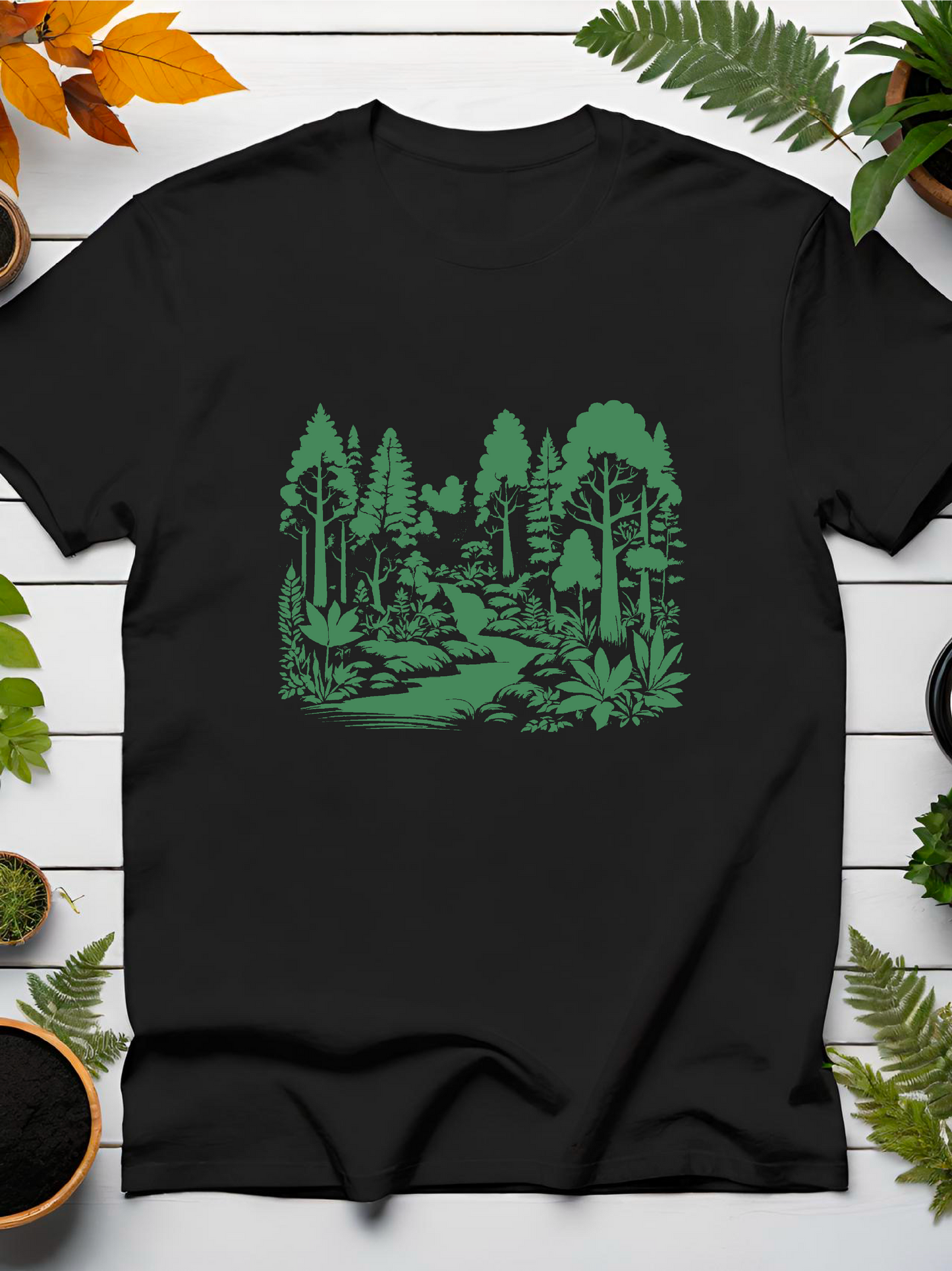 Forest Print T-Shirt