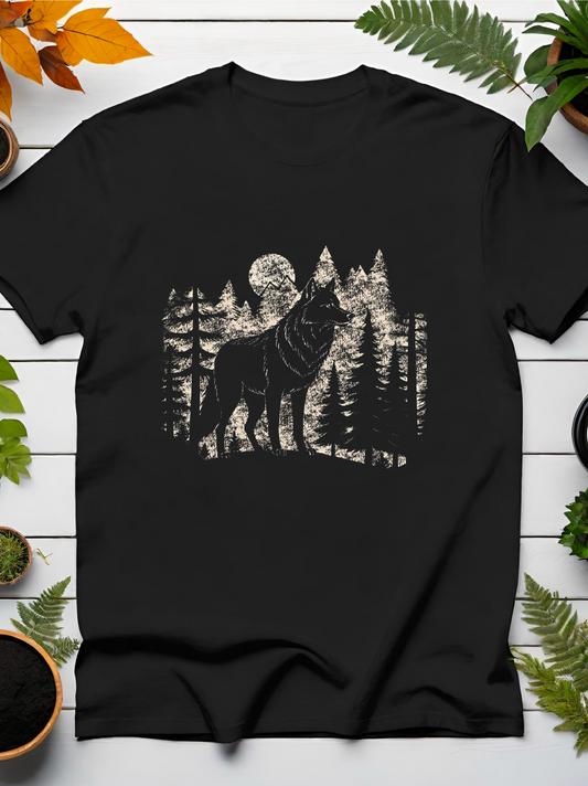 Faded Wolf Graphic T-Shirt