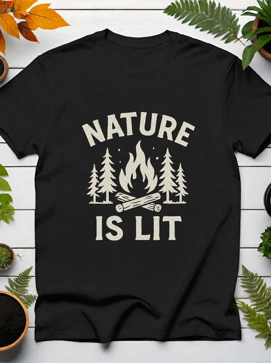 Nature Is Lit T-Shirt