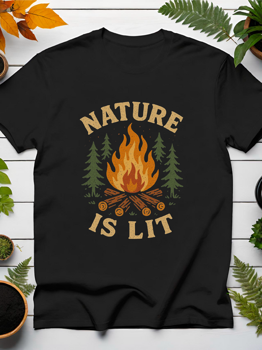 Nature Is Lit T-Shirt