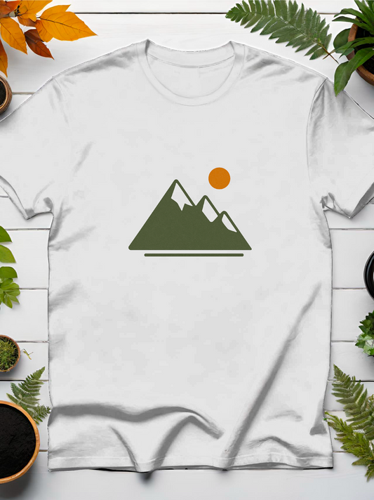 Minimalistic Peaks T-Shirt