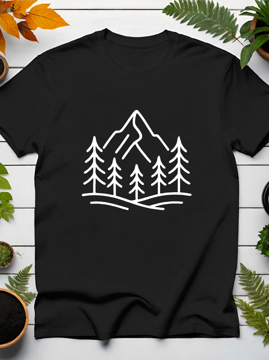 Mountain And Pines T-Shirt