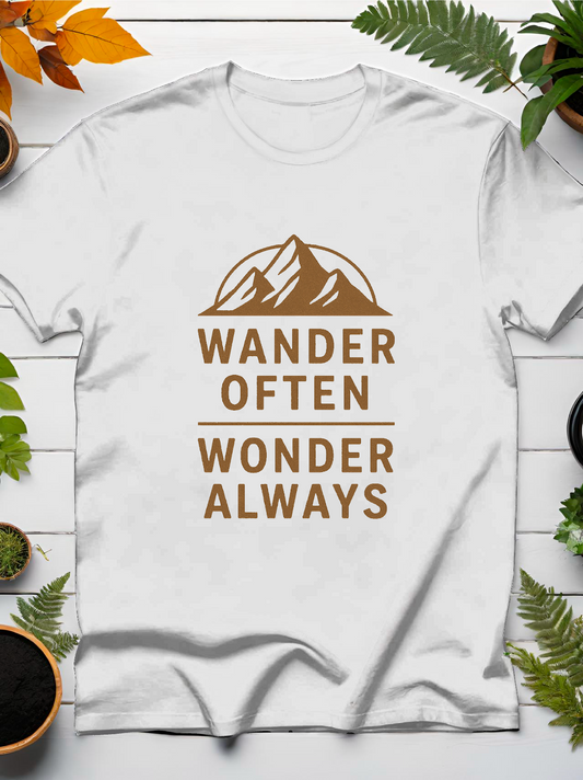 Wander Often- Wonder Always T-Shirt