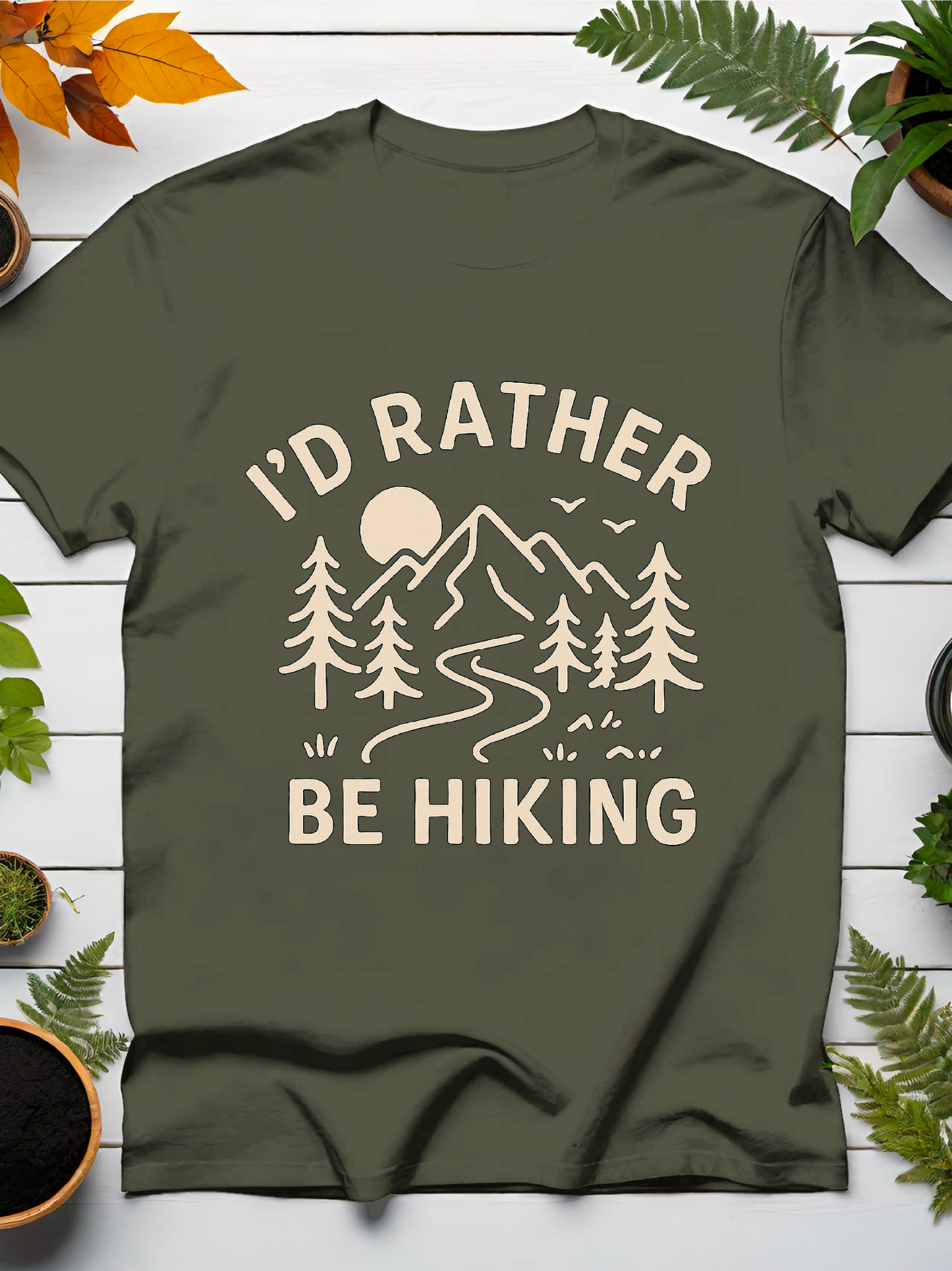 I'd Rather Be Hiking T-Shirt