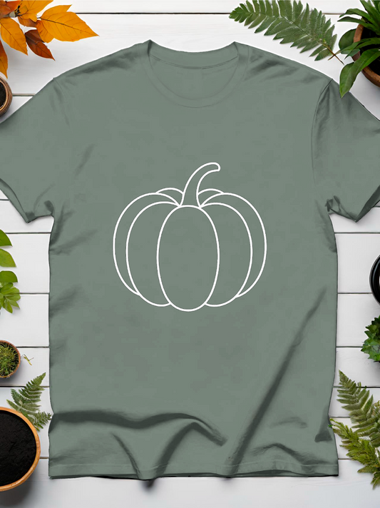Pumkin Lineart T-Shirt
