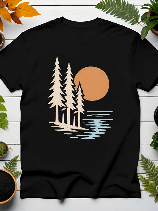 Shore Of Trees T-Shirt