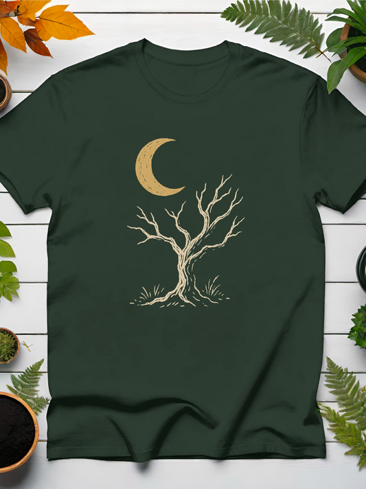 Tree And Moon T-Shirt