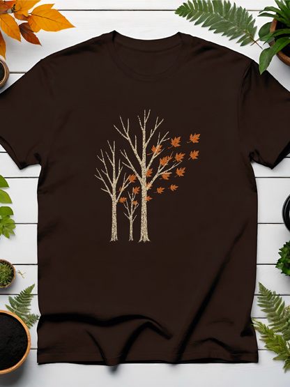 Blowing Leaves T-Shirt