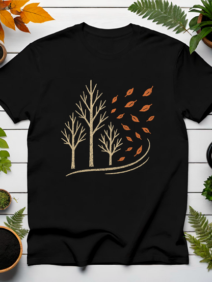 Blowing Leaves T-Shirt