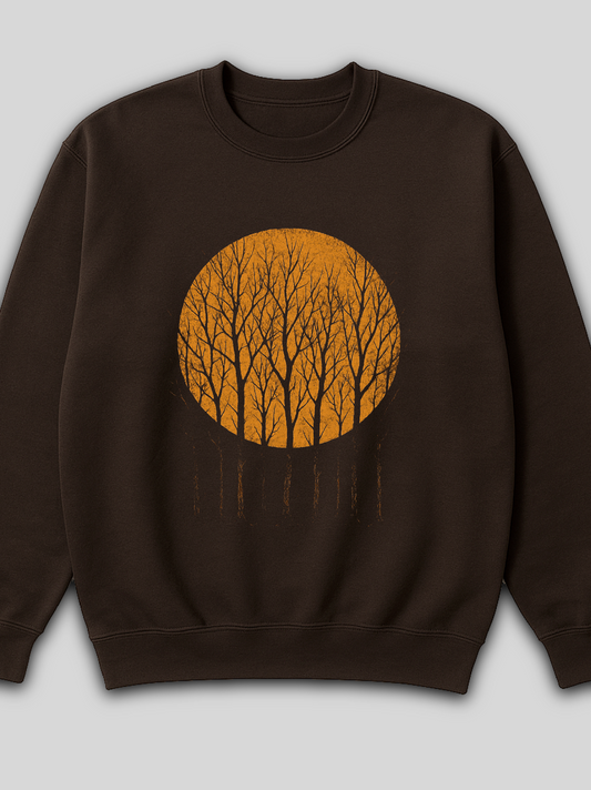 Orange Moon Sweatshirt