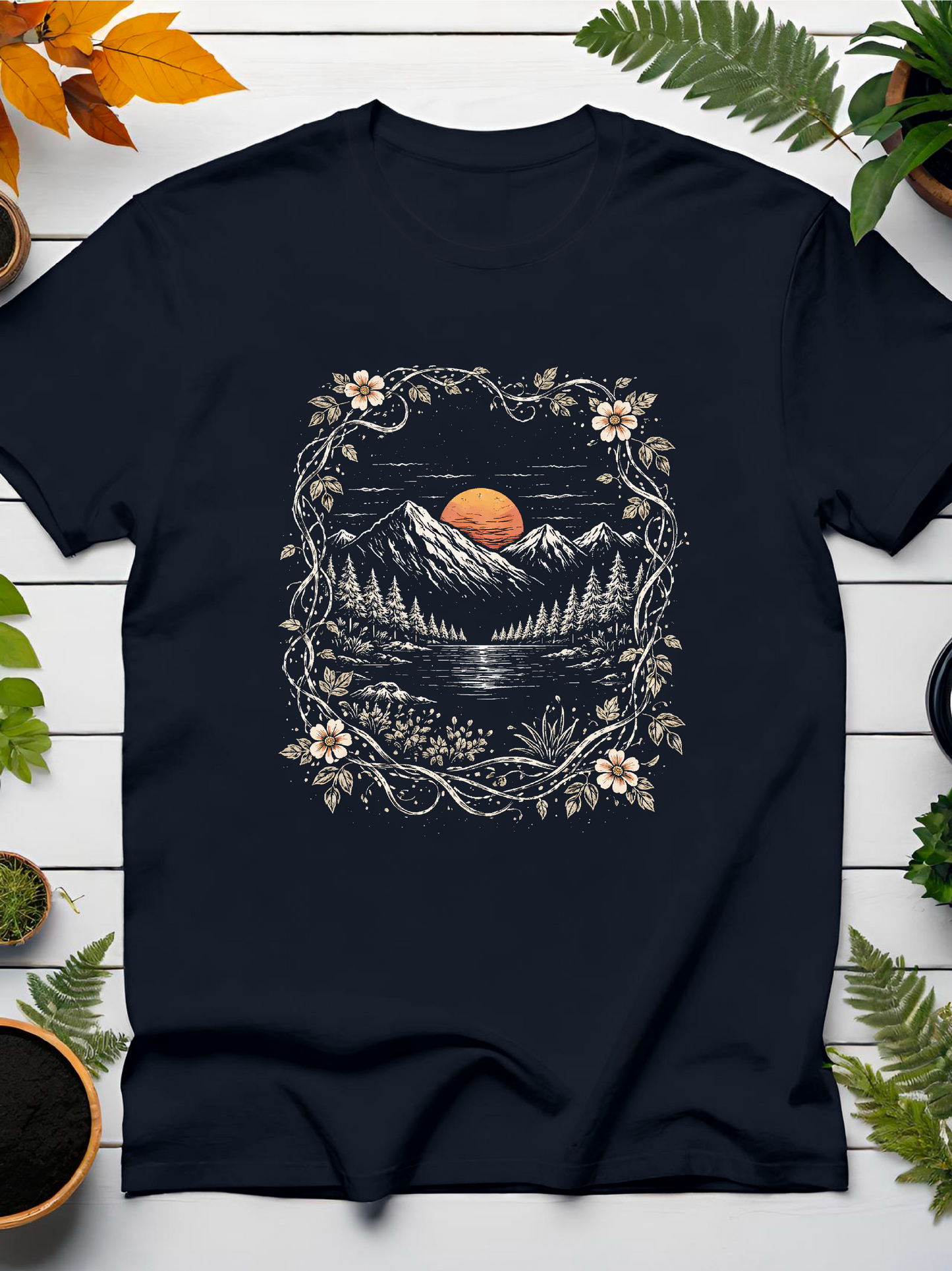 Flora Mirror T-Shirt