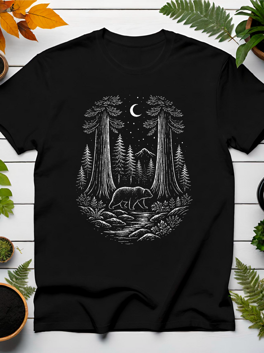 Sequoia Line Art T-Shirt