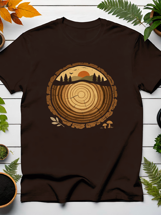 Nature Cross Section  T-Shirt