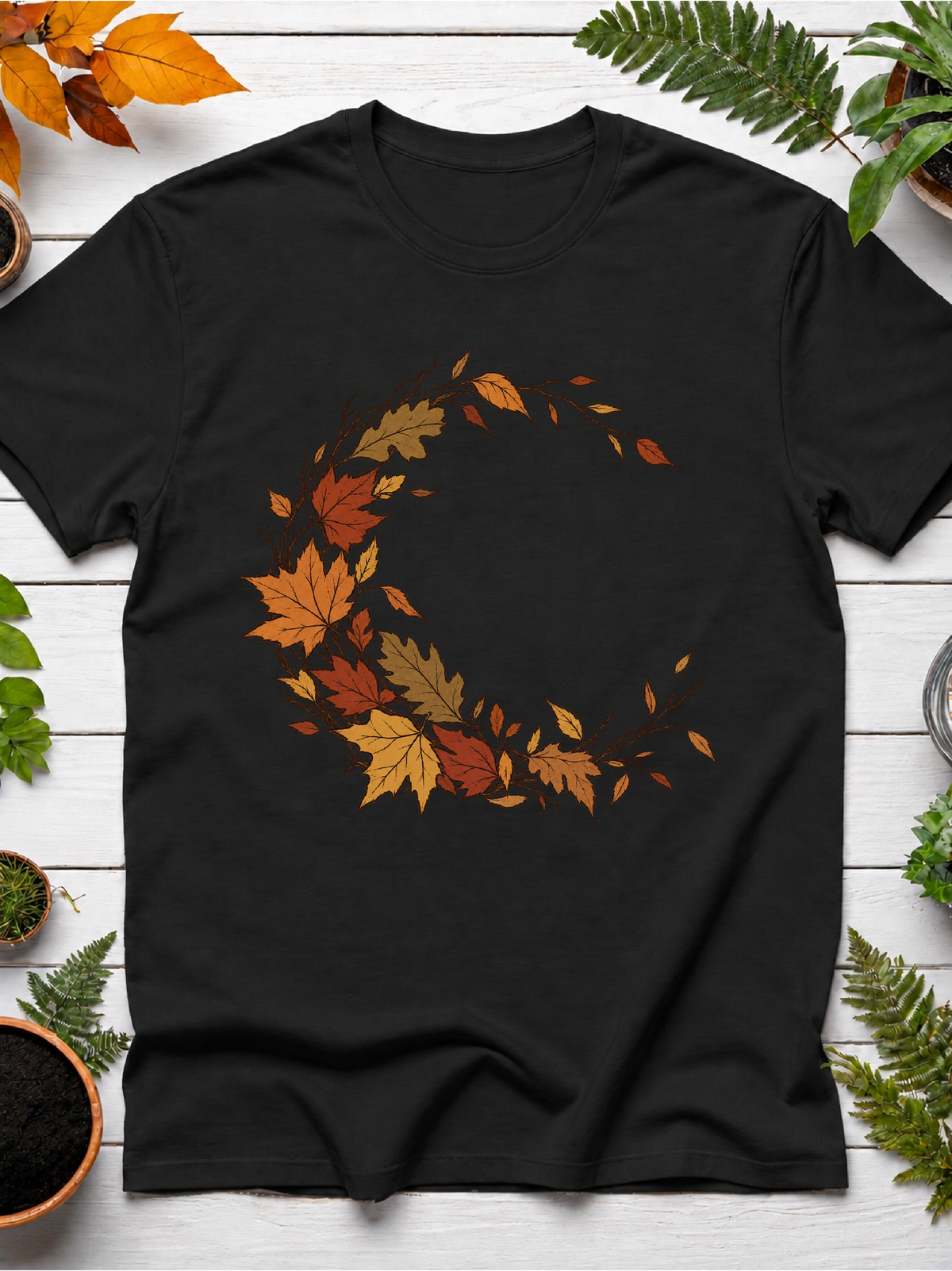 Ash Moon Foilage T-Shirt